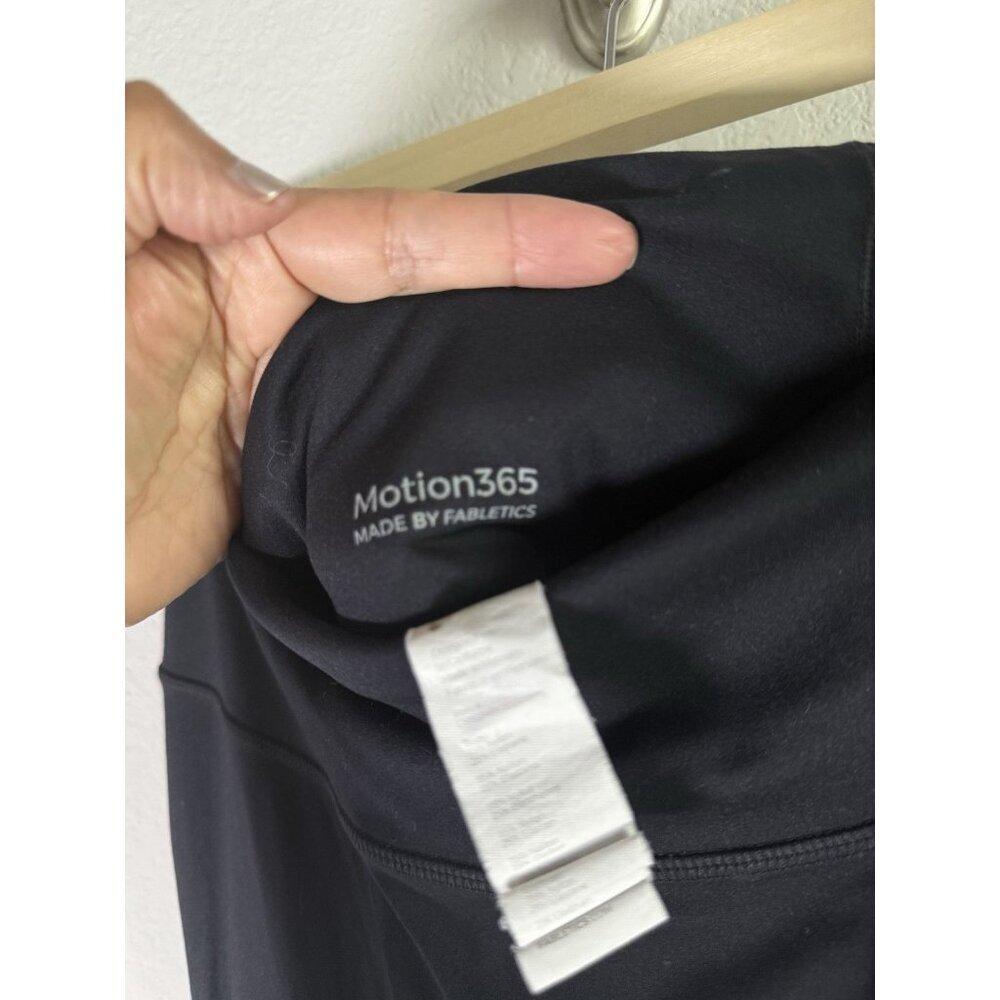 Fabletics Motion 365 Black High-Waisted Leggings Womens Size 1X Stretch Athletic - Picture 9 of 12